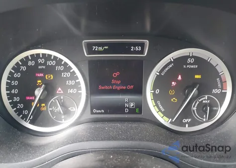 2014 Mercedes-Benz B-Class Electric Drive z USA, uszkodzony, nr VIN WDDVP9AB1EJ003468